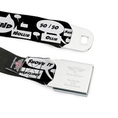 Seatbelt Belt – Skater Bubbles – 1.0″ Wide – 20-36 Inches in Length