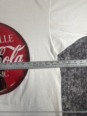 Vintage 90s Fruit Of The Loom Coca Cola Pottsville Graphic T Shirt XL White