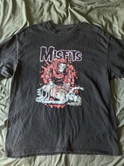 Misfits Repka 2001 Basic Black T shirt Short Sleevee tee XL