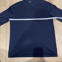 Quince Men’s Pima Cotton Long Sleeve Tee Large Navy Blue