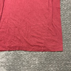 Dickies Authentic T Shirt Mens Large Burgundy Cotton Non Stretch Graphic Print