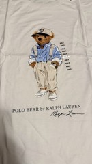 NWT Polo Ralph Lauren Men’s Big & Tall Hemingway Polo Bear White T-Shirt Sz 4XLT