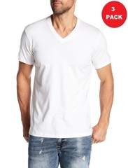 New 3 Pack SLIM FIT Calvin Klein Mens V Neck Crew Neck T Shirt Tee