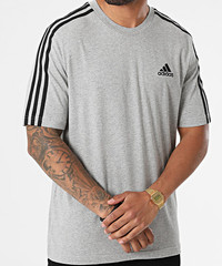 NEW MEN’S ADIDAS ORIGINALS 3 STRIPES TEE SHIRT ~SIZE XL #GL3735