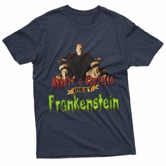 Abbott And Costello Meet Frankenstein Classic Horror Comedy T-Shirt