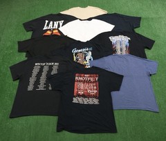 Lot of 10 Rock N Roll Band Concert Tour T-Shirt Tees Mens XXL Rock Music W130