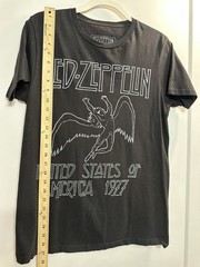Led Zeppelin Icarus United States of America 1977 Tour Black M Shirt Official