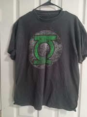 Green Lantern T Shirt Black Large New Without Tags DC comics