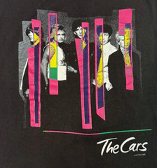 RARE 1987 The Cars Unisex Short Sleeve Band Tour T-Shirt NZ143 FREE SHIPPING