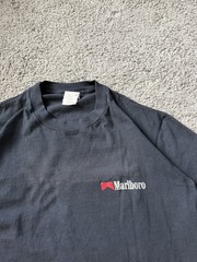 Vintage 90’s Marlboro Cowboy Wild West Single Stitch Faded Black T-Shirt