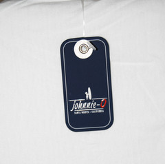 NWT johnnie-O. Men’s White Rolling Wave Graphic SS Crew T-Shirt sz M