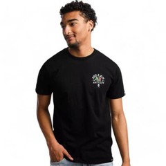 Men’s Sullen Art Collective Pushers Jet Black Rose Premium Tee T-Shirt M-XXXL