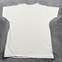 Vintage 90s Roy Lichtenstein Flying Fish LA Art T-Shirt Mens Large White Graphic