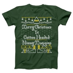 Cotton Headed Ninny Muggins The Elf Movie xmas humor funny Xs-5x Unisex T-Shirt