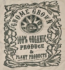 Vintage Gnome Grown T-shirt Size Large Cannabis Buds Marijuana Pot Harvest