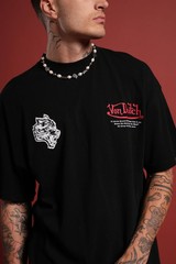 Darc Sport x Von Dutch Eye of the Beholder Oversized Tee Black Medium SOLD OUT
