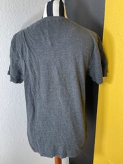 Craft Flow Mens Shirt Small Cotton Blend Pocket Charcoal Machine wash