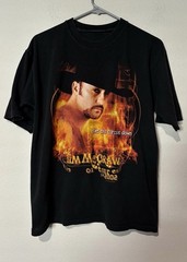 Tim McGraw On Tour 2002 Concert Shirt Sz M