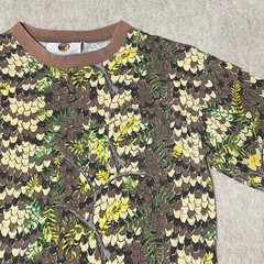 Vintage Diamondback Brown Green Camouflage Camo Snakeskin Pocket T-Shirt Large