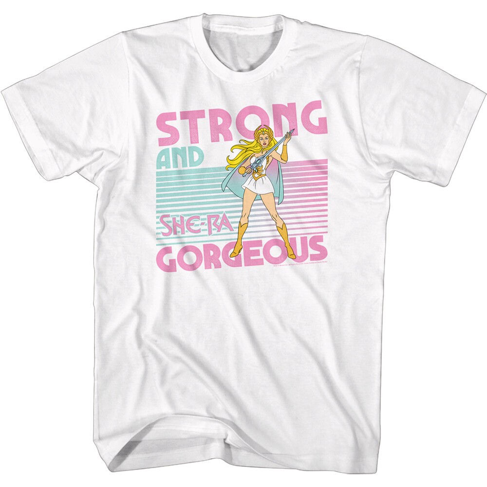 She-Ra Masters Of The Universe Strong And Gorgeous Men’s T-Shirt