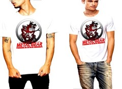 Brand New Metal Gear T-Shirt Vintage Solid Snake Tactical Espionage Action Tee