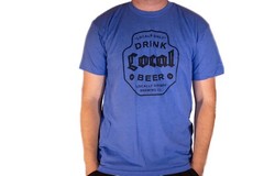 Locally Grown Clothing Co. Drink Local Beer T-Shirt Made in USA