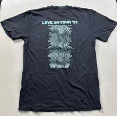 NEW Comfort Color Harry Styles Love On Tour ’21 Black Tee Shirt