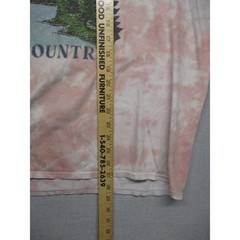 Cold Crush Pink Tie-Dye Graphic Outdoorsy Montana T-Shirt Unisex Size 3X