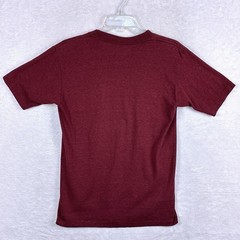 VTG A #1 Grandad Tshirt Mens L Burgundy Single Stitch Normcore 70s 80s USA