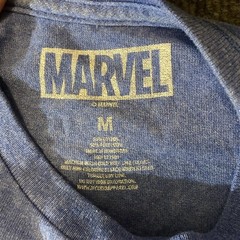 Marvel Captain America T Shirt Mens Medium Blue Graphic Print Superhero
