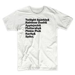 My Little Pony Shirt. On Black, White, Gray or Red Soft Cotton Premium Shirt
