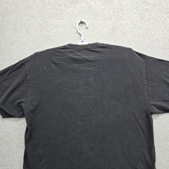 Avirex Men Shirt XL Black Graphic Eagle Grunge Y2K Tee Logo Short Sleeve