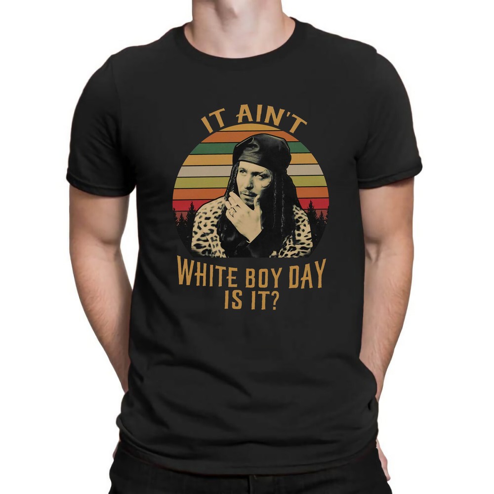 It Ain’t White Boy Day Is It Vintage Retro T-Shirt Spivey True Romance Tee