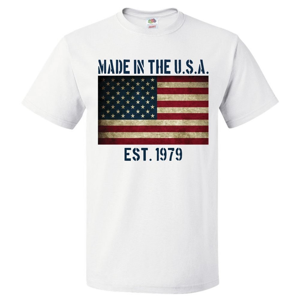 45th Birthday Gift For 45 Year Old Made In USA 1979 Shirt