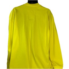 Just In Trend 3XL Men’s Safety Yellow FR Long Sleeve T-Shirt 100% Cotton