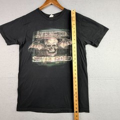 Vtg Avenged Sevenfold Bay Island Sportswear Mens Large Black Graphic Shirt Rock