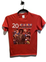 2014 New Orleans Music Festival 20th Anniversary Prince Nas Red Small Shirt