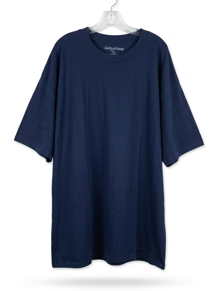 Greystone Men’s Big & Tall T-shirt 3XL – 12XL Cotton Short Sleeve Crew Neck