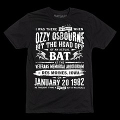 Ozzy Osbourne Next Level brand T-shirt (choose your own color & size)