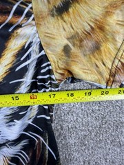 Camiseta Con Estampado Gráfico De Tigre 3D Para Hombre Talla M Manga Corta