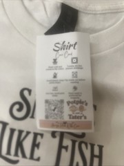 Smells Like Fish Bait Company. One In Pink Two In The Stink. Logo. Size- X-Large