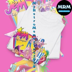 NEW Jem And The Holograms T-Shirt 5 Colors To Choose Sizes S-5XL Tee 80s Retro
