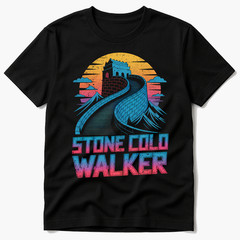 The Great Wall Of China T-Shirt – “Stone Cold Walker” Graphic Tee