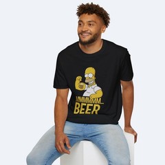 Homer Mmm Beer T-Shirt – The Simpsons Graphic T Shirt