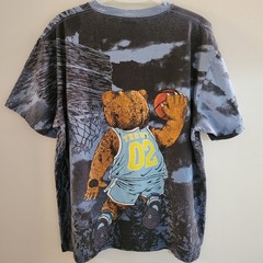 Teddy Fresh Basketball AOP Short Sleeve T-Shirt Men’s Size Large