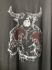 NWT Lucky Apache Men’s Boxing Bull Shirt Size 3XL Streetwear Swag Patriotic Star