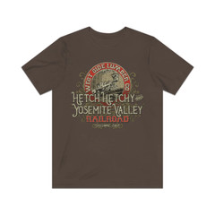 Hetch Hetchy & Yosemite Valley Railroad 1900 Vintage Men’s T-Shirt