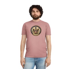 Funny Cat T Shirt United States of Feline Authority Vintage Seal Unisex Tee