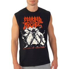 MORBID ANGEL ALTARS OF MADNESS DEATH METAL BAND BLACK MUSCLE SHIRT