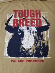 New Pro Rodeo Mens Tough Breed T-Shirt.